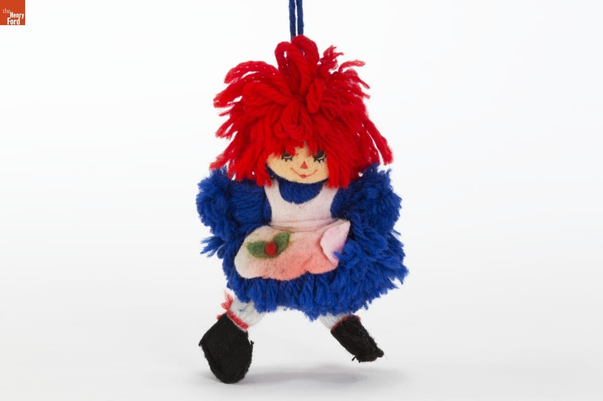 Hallmark "Yarn Ornament: Raggedy Ann" Christmas Ornament, 1976