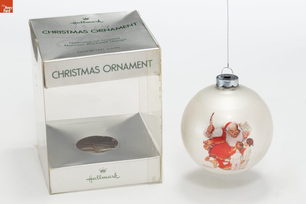 Hallmark "Norman Rockwell" Christmas Ornament, 1974
