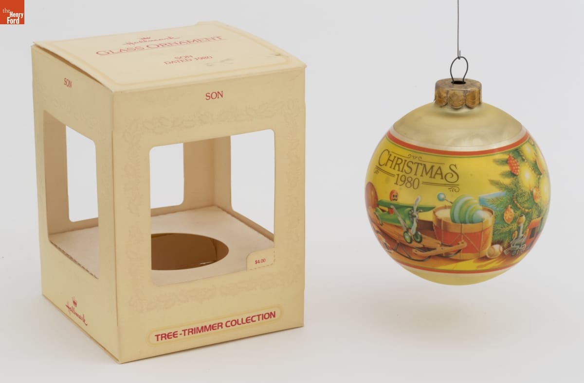 Hallmark "Son" Christmas Ornament, 1980