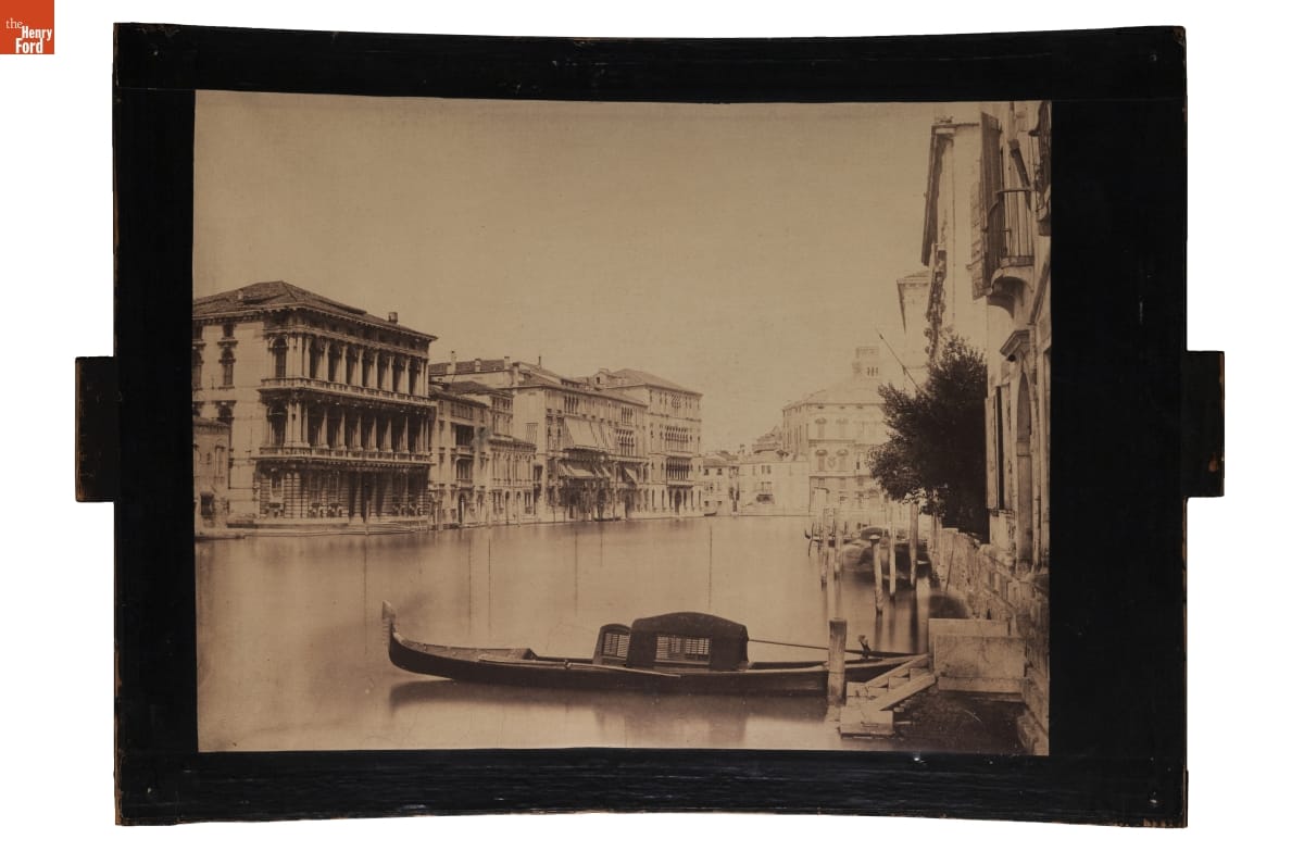 Megalethoscope Slide, "Grand Canal"