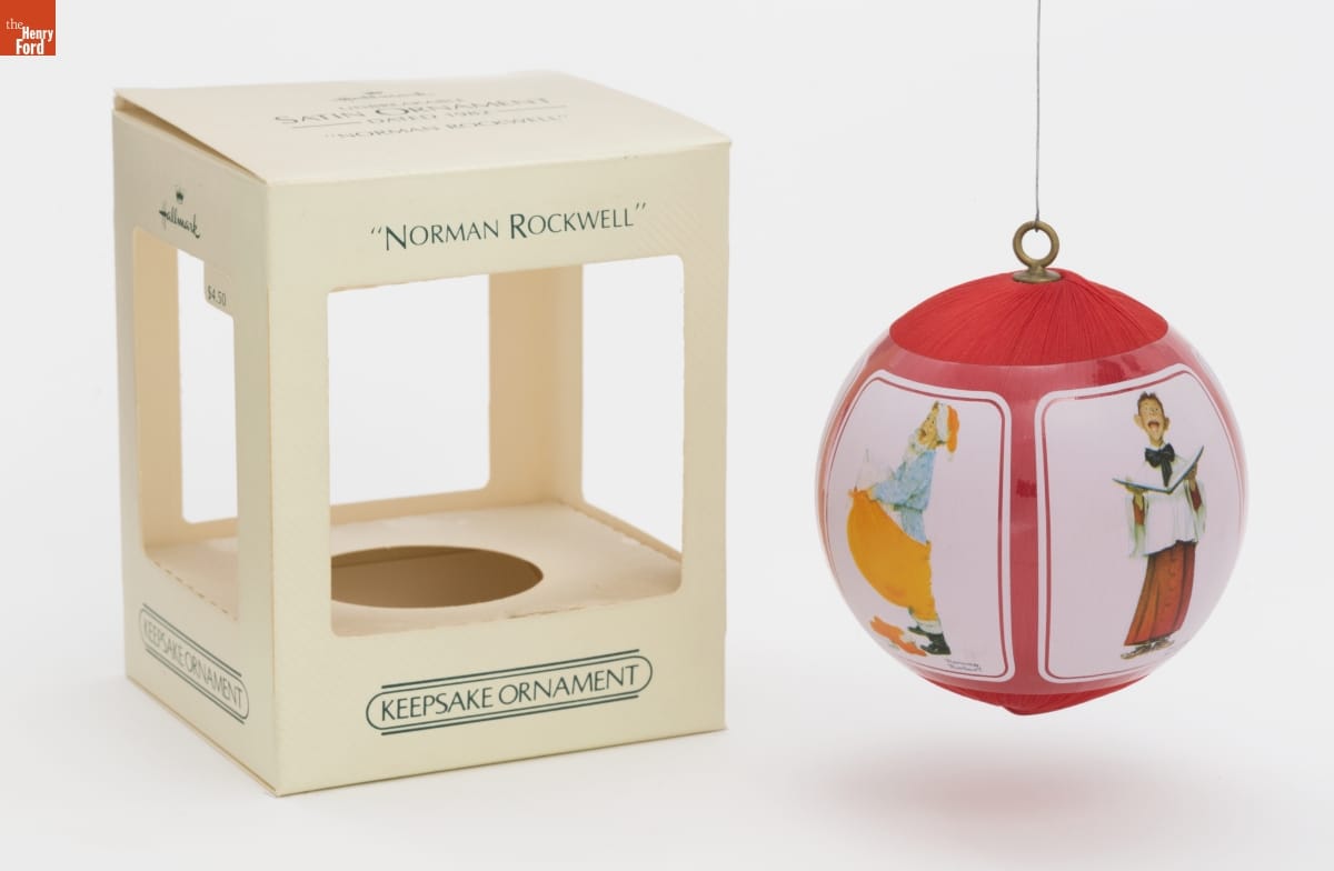 Hallmark "Norman Rockwell" Christmas Ornament, 1982