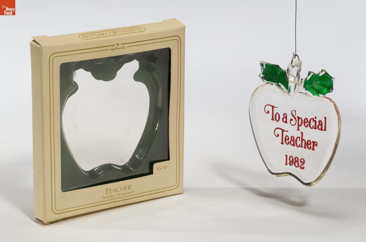 Hallmark "Holiday Highlights: Teacher" Christmas Ornament, 1982