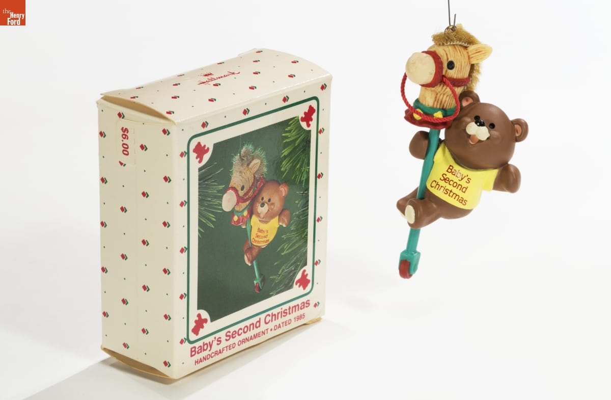 Hallmark "Baby's Second Christmas" Christmas Ornament, 1985