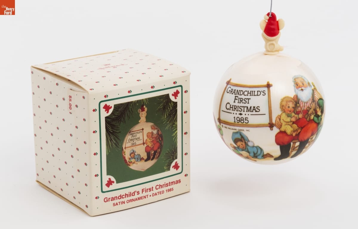 Hallmark "Grandchild's First Christmas" Christmas Ornament, 1985