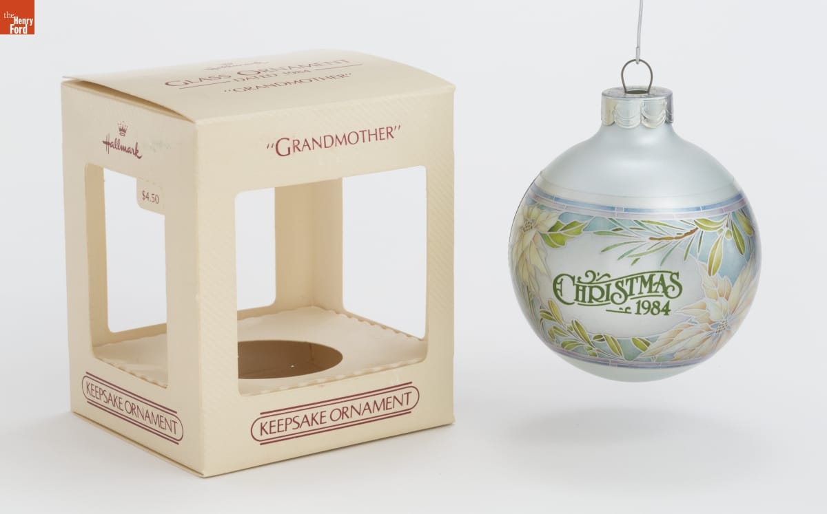 Hallmark "Grandmother" Christmas Ornament, 1984