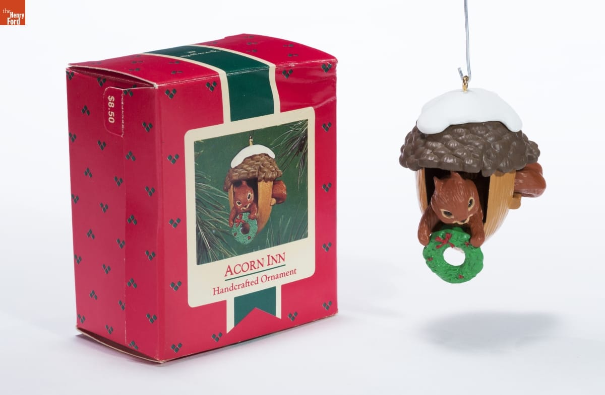 Hallmark "Acorn Inn" Christmas Ornament, 1986