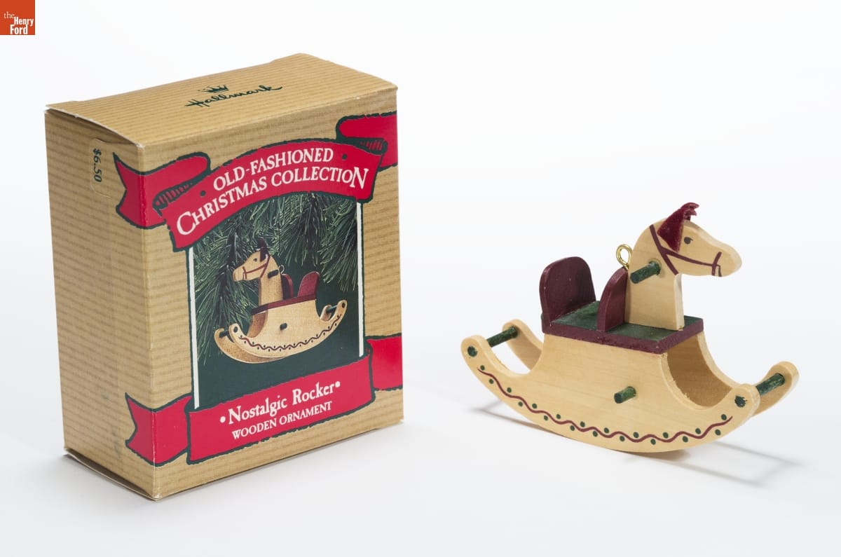 Hallmark "Old-Fashioned Christmas Collection: Nostalgic Rocker" Christmas Ornament, 1987