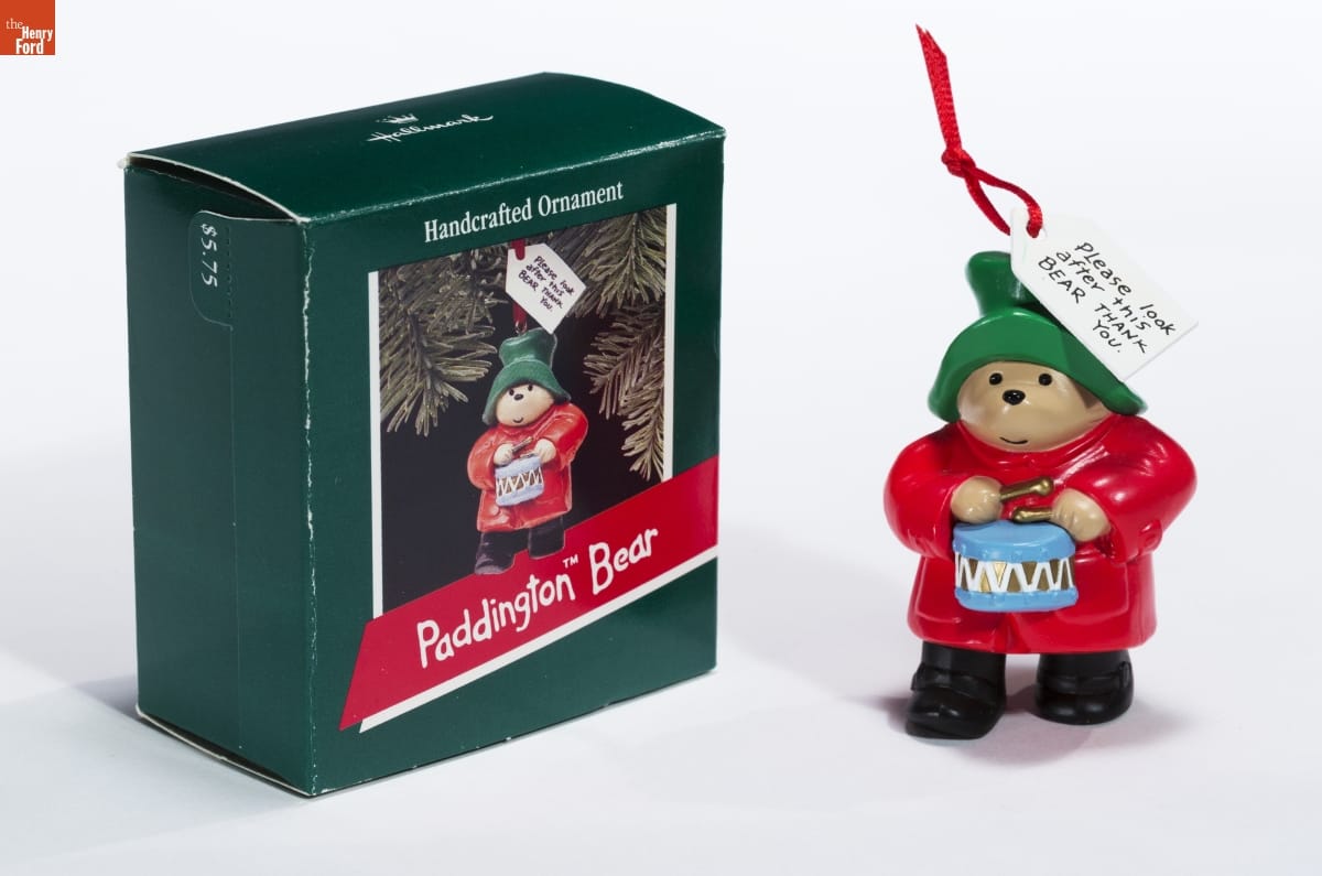 Hallmark "Paddington Bear" Christmas Ornament, 1989