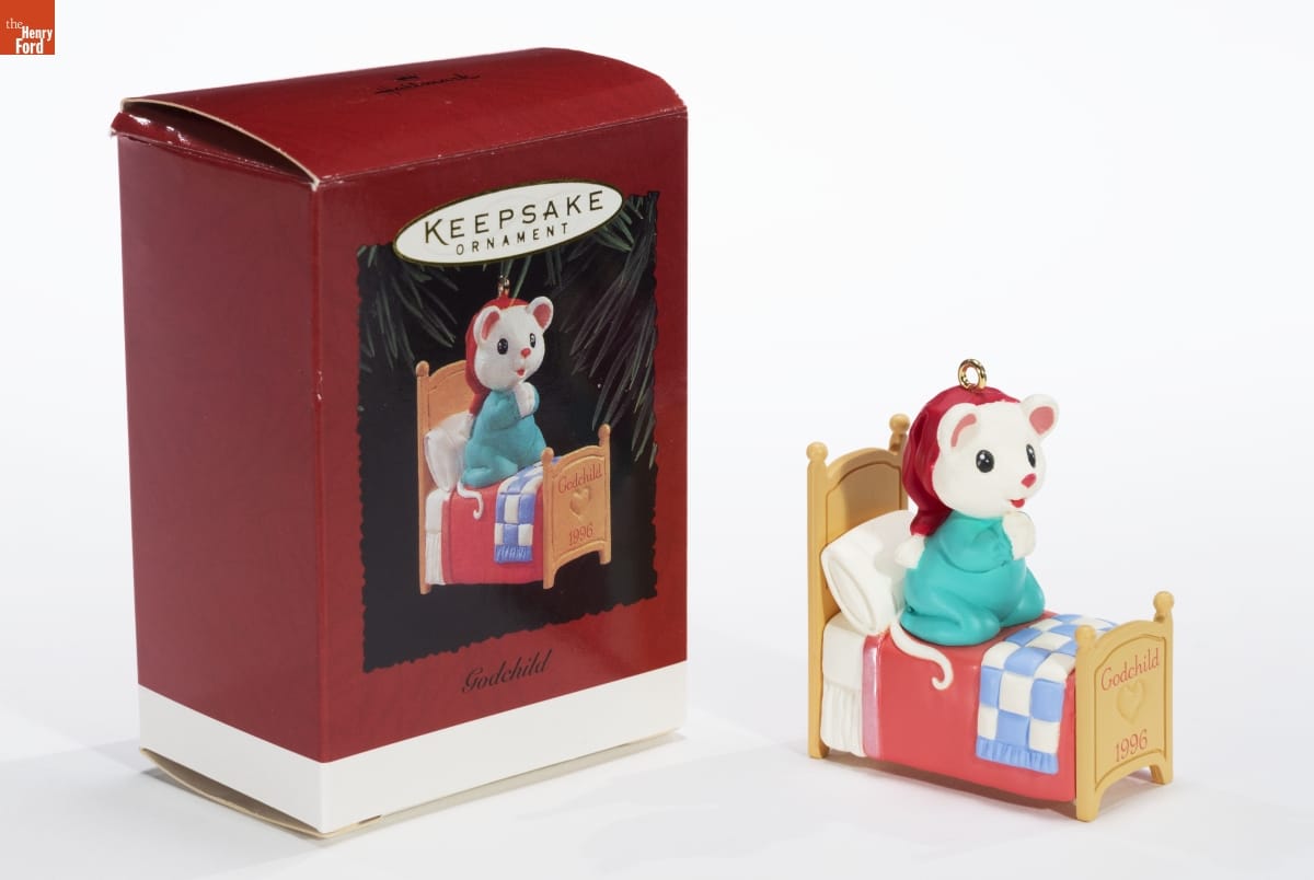 Hallmark "Godchild" Christmas Ornament, 1996