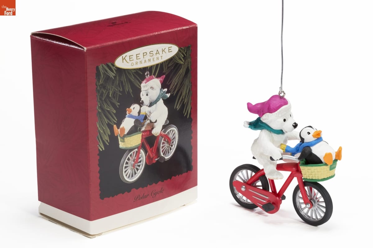 Hallmark "Polar Cycle" Christmas Ornament, 1996