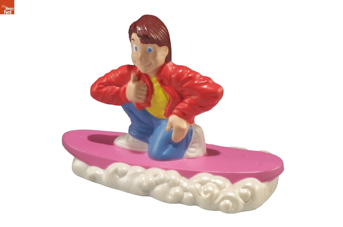 McDonald's Back to the Future Happy Meal Toy, "Marty's Hoverboard," 1991