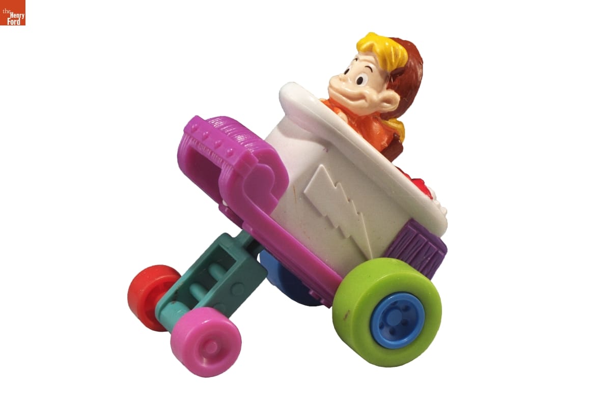 McDonald's Back to the Future Happy Meal Toy, "Verne's Junkmobile," 1991