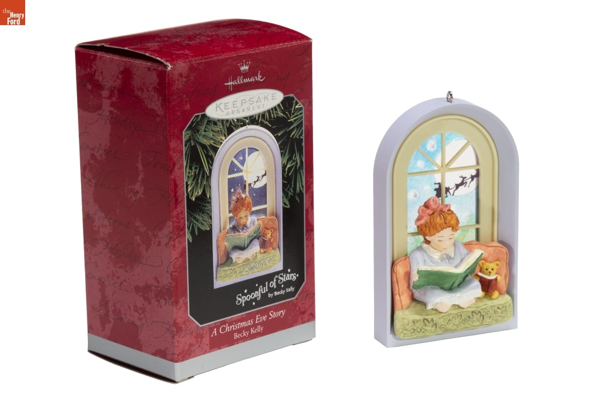 Hallmark "A Christmas Eve Story: Becky Kelly" Christmas Ornament, 1998