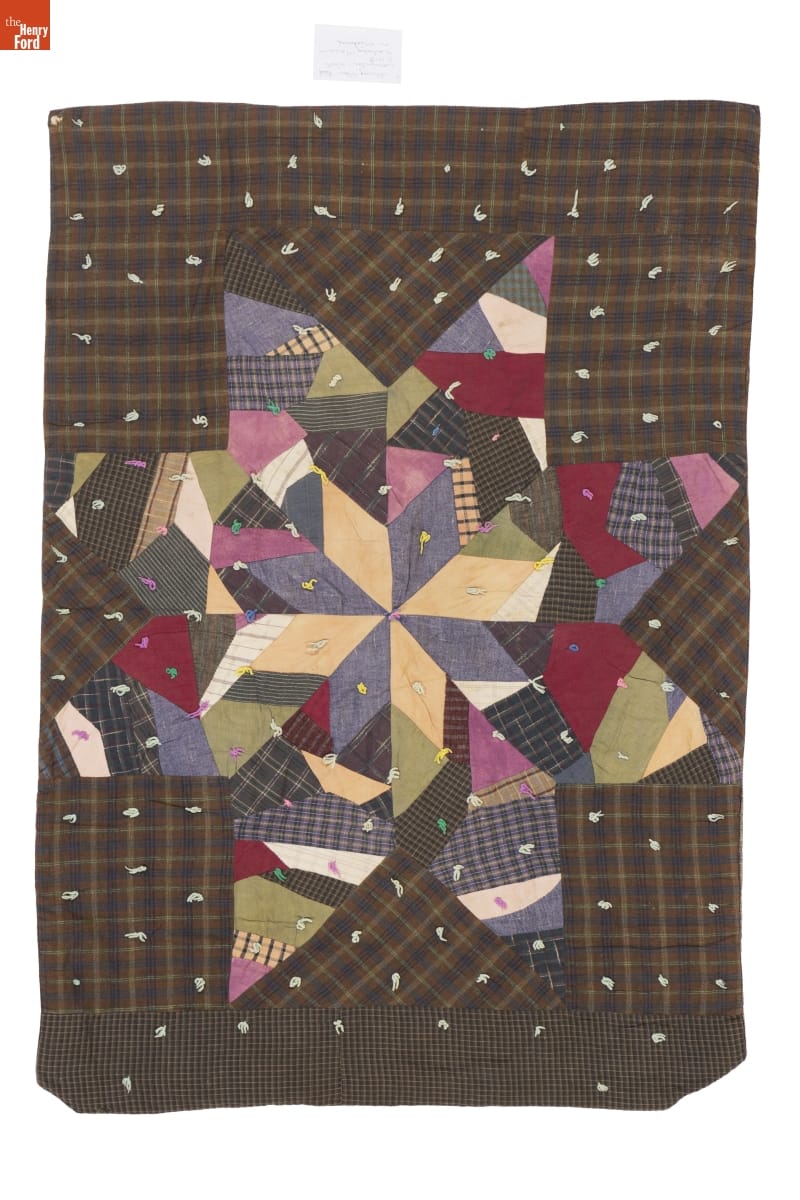 Tied Crib Quilt, circa 1915