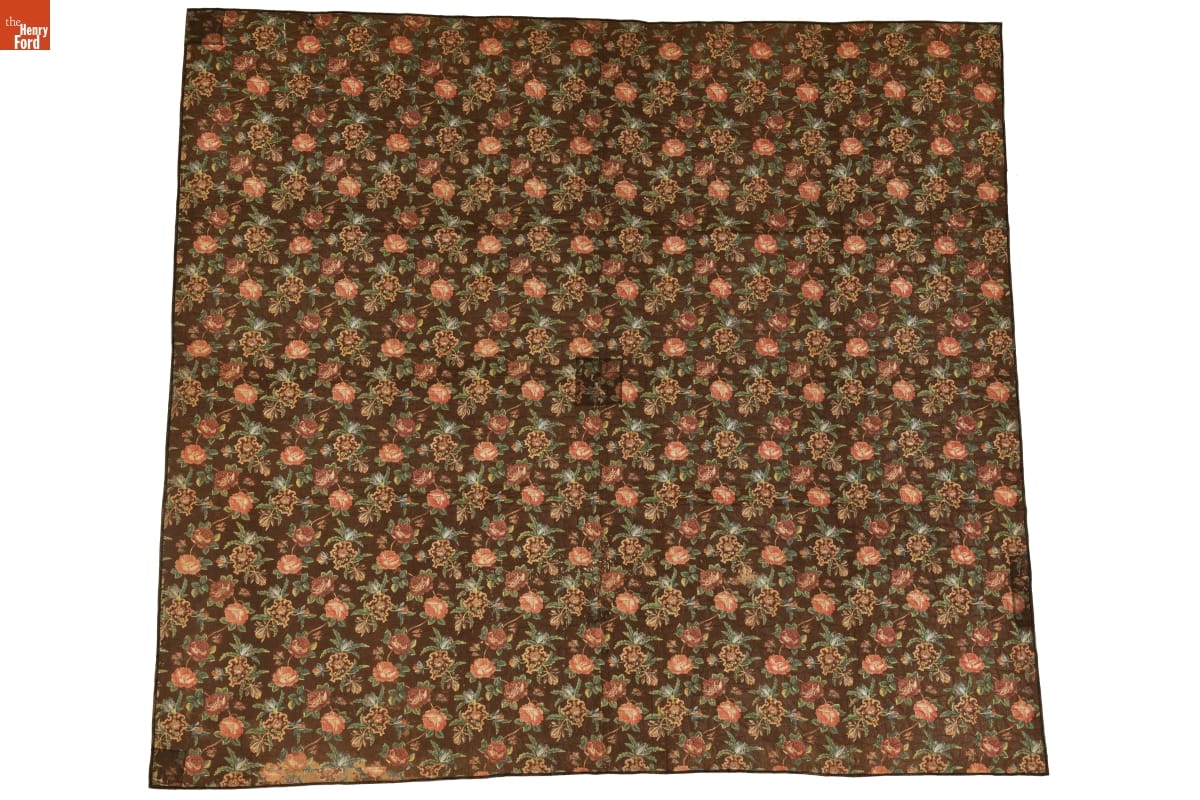Wholecloth Quilt, circa 1830