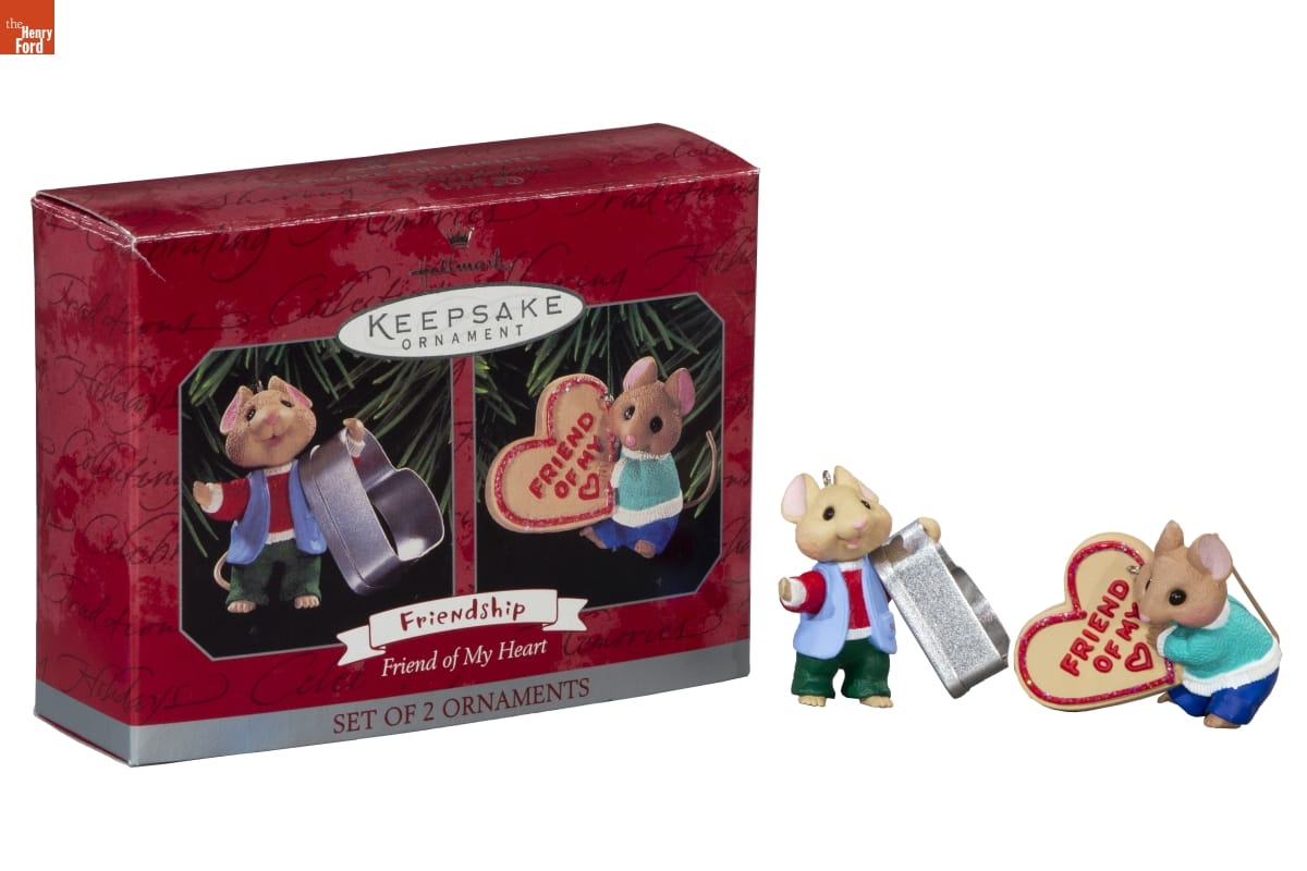 Hallmark "Friend of my Heart" Christmas Ornament, 1998