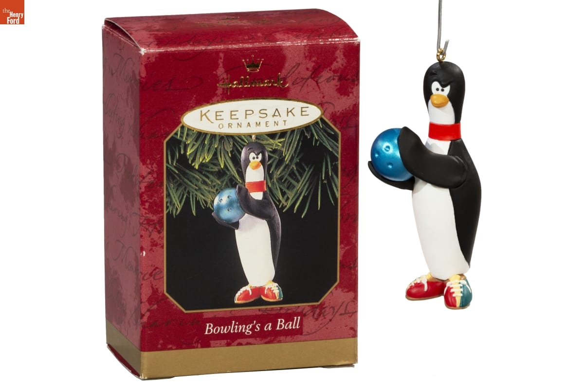 Hallmark "Bowling's a Ball" Christmas Ornament, 1999