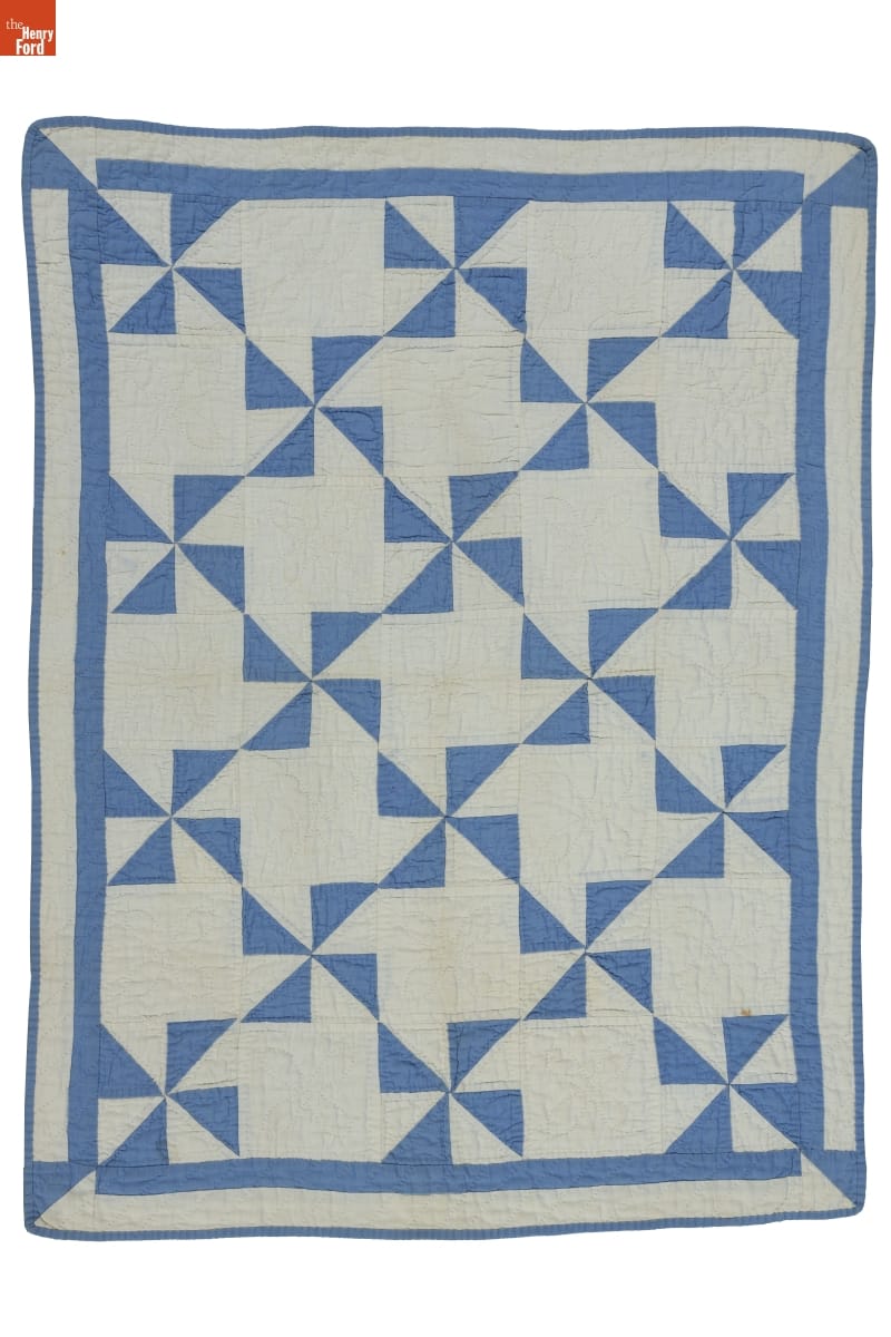 Windmill Doll Quilt, 1920-1930