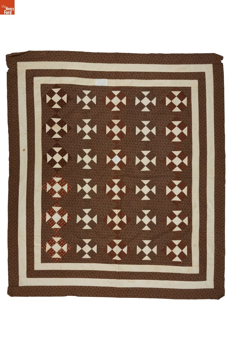 Crib Quilt, 1850-1860