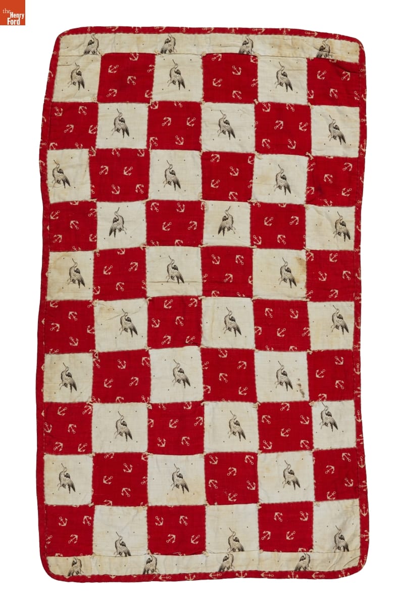 One-Patch Doll Quilt, 1890