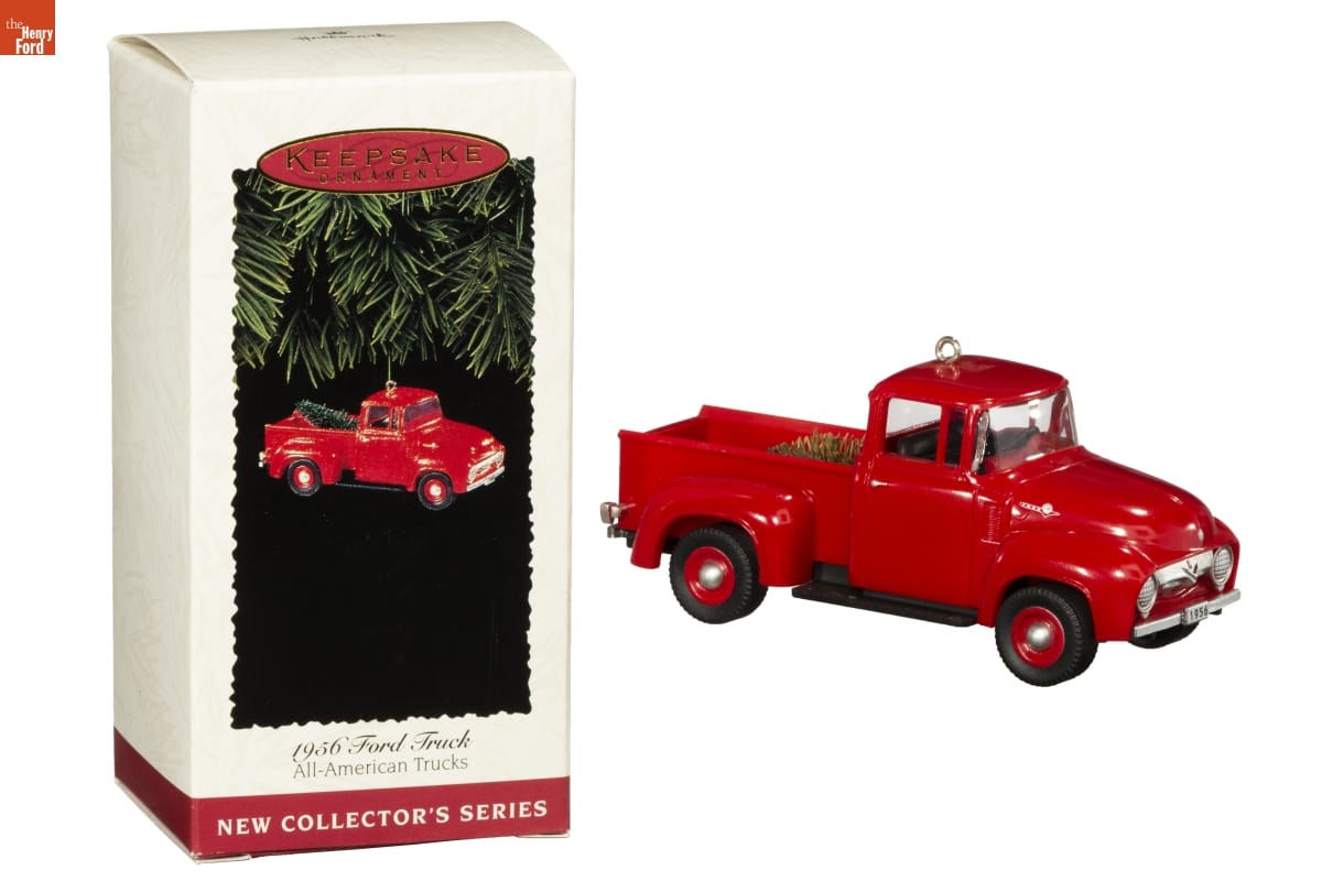 Hallmark "All-American Trucks Series: 1956 Ford Truck" Christmas Ornament, 1995