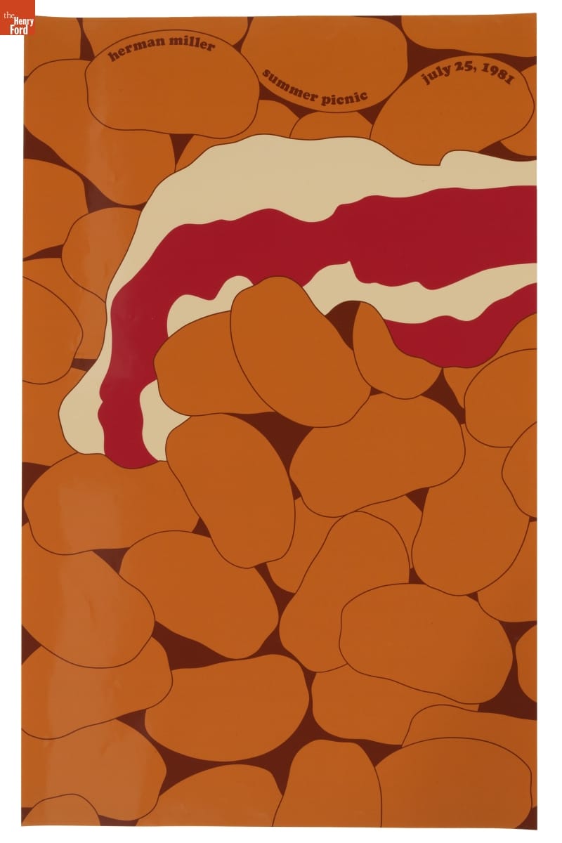 Herman Miller Summer Picnic Poster, "Baked Beans," July 25, 1981
