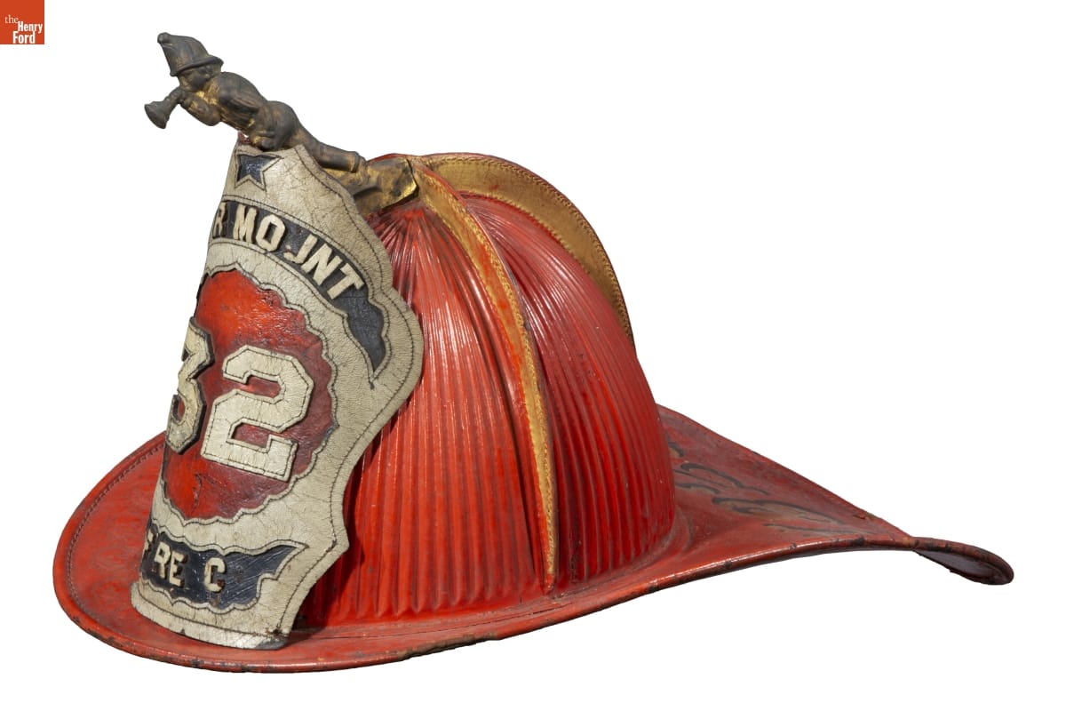 Fire Hat, Fair Mount Fire Co., 1880-1900