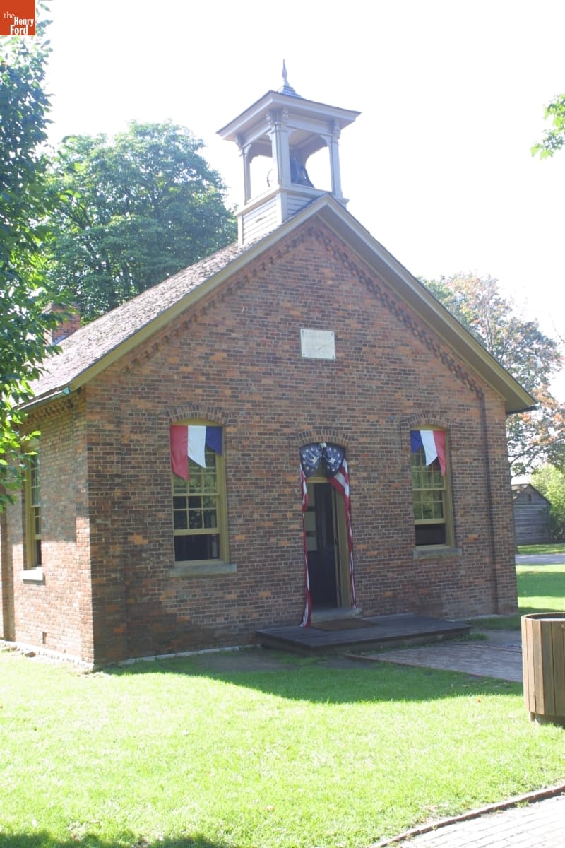 Scotch Settlement School in Greenfield Village, August 2002