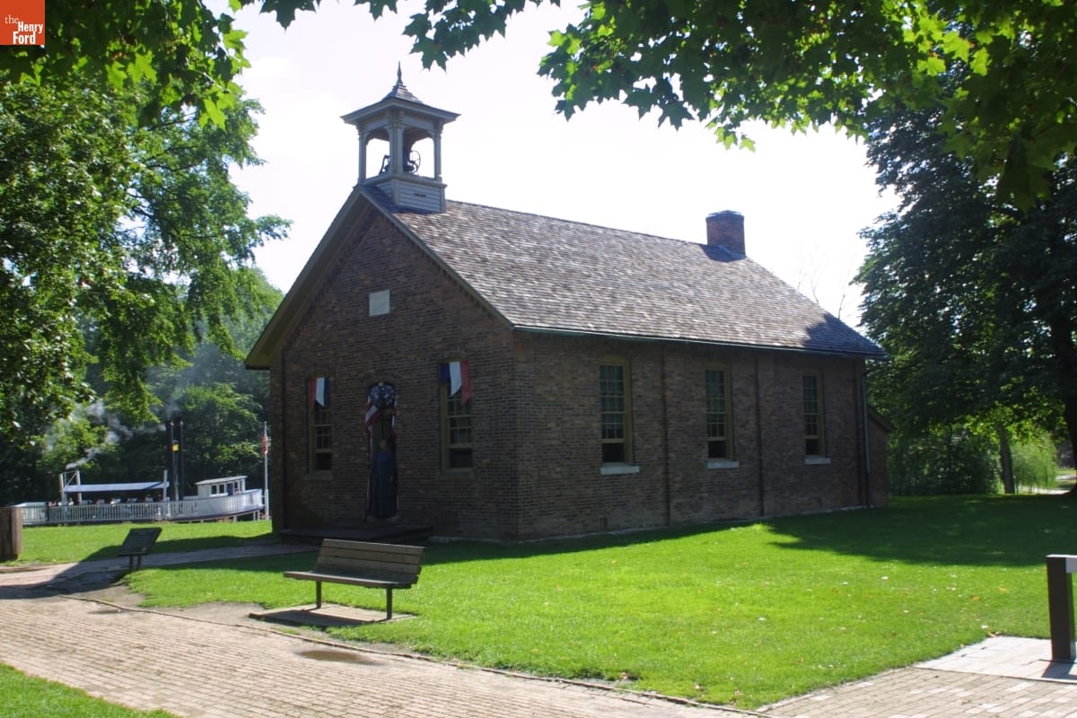 Scotch Settlement School in Greenfield Village, August 2002