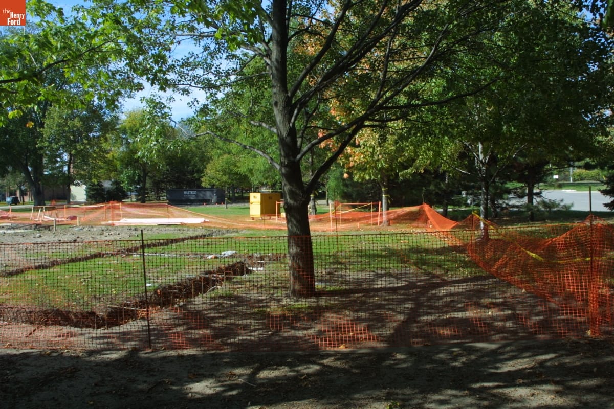 Greenfield Village Restoration Project, October 2002