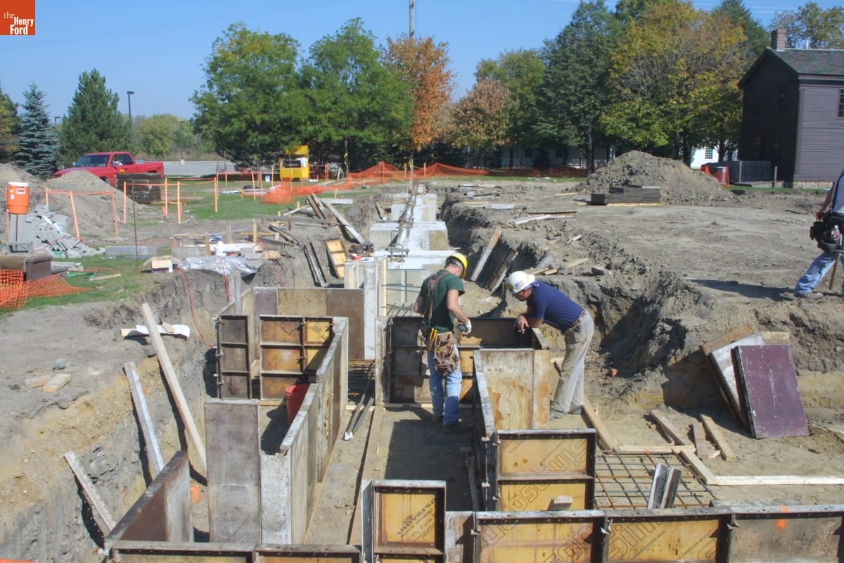 Greenfield Village Restoration Project, October 2002