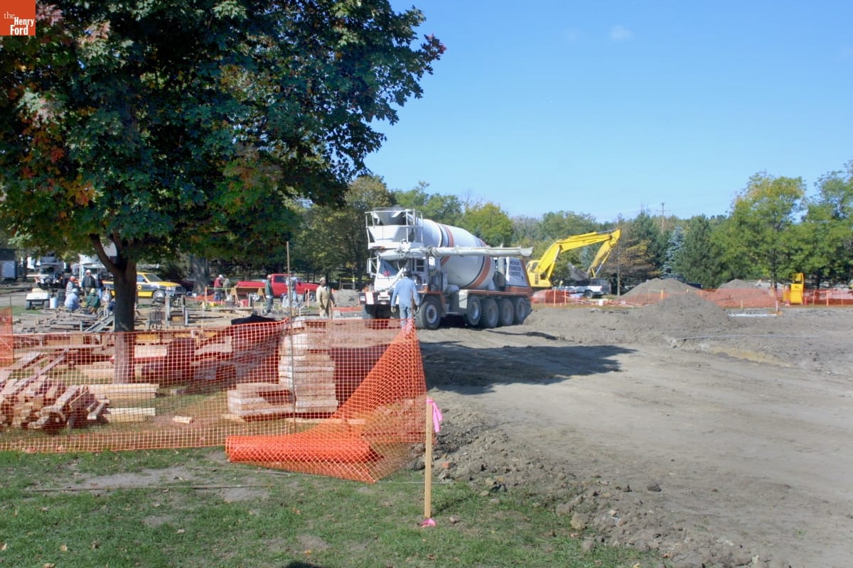 Greenfield Village Restoration Project, October 2002