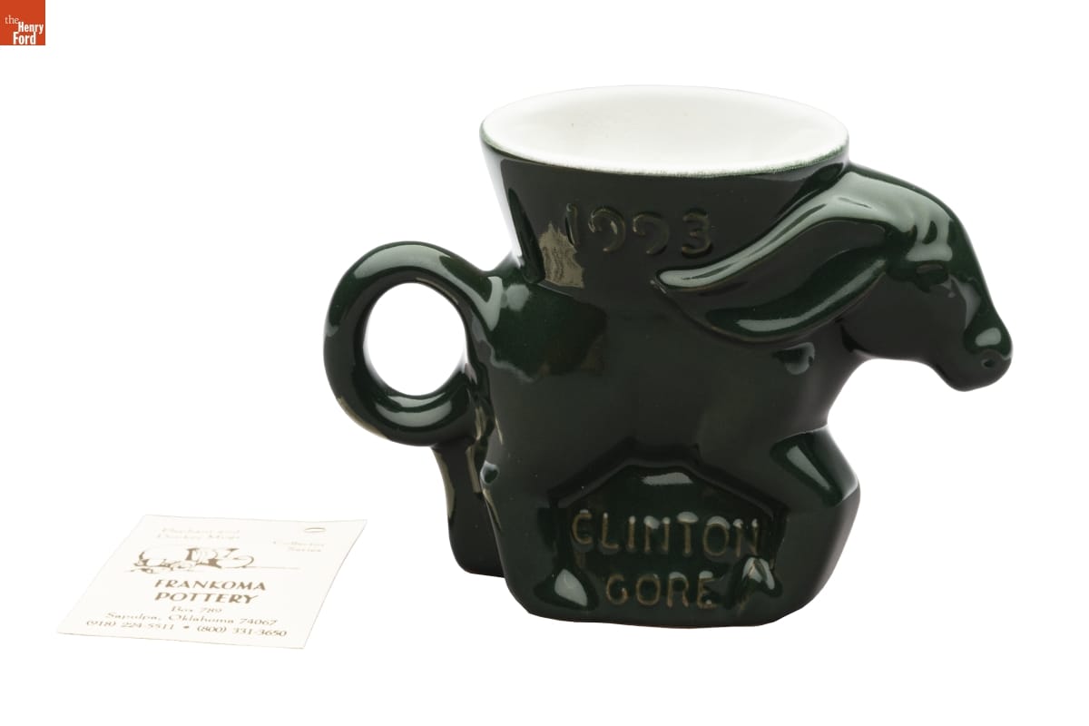 Clinton-Gore Presidential Inaugural Commemorative Mug, 1993