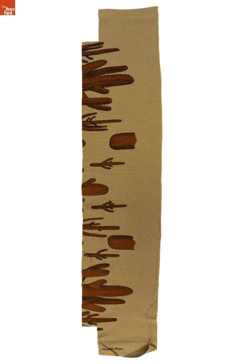 Harwood Steiger Fabric, "Saguaro Land"