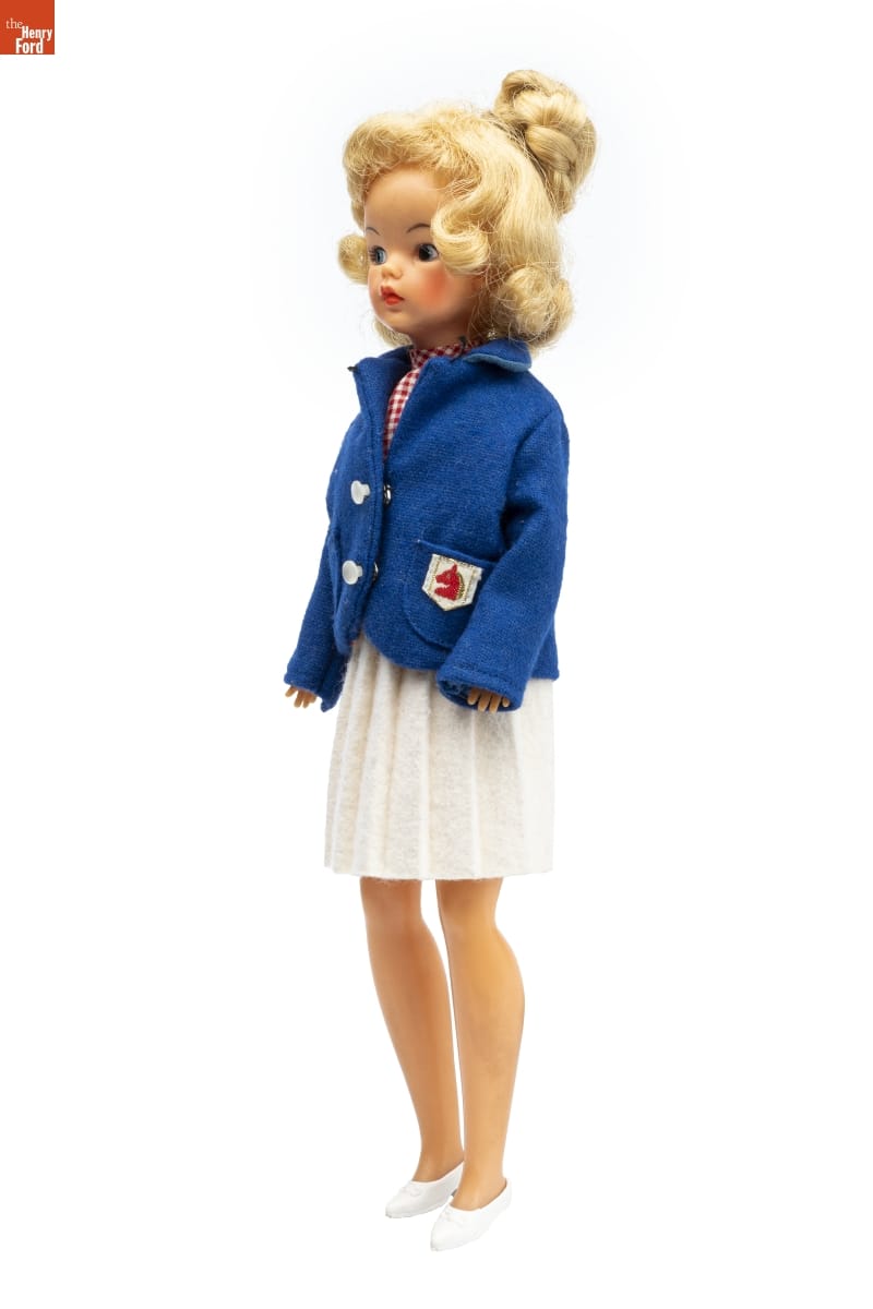 Pos'n Tammy Doll wearing "Checkmate" Outfit, 1964-1965