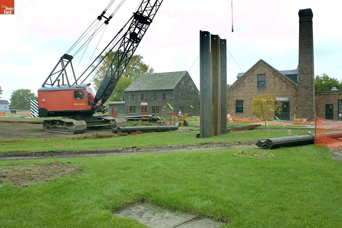 Mill Pond Construction during the Greenfield Village Restoration ...