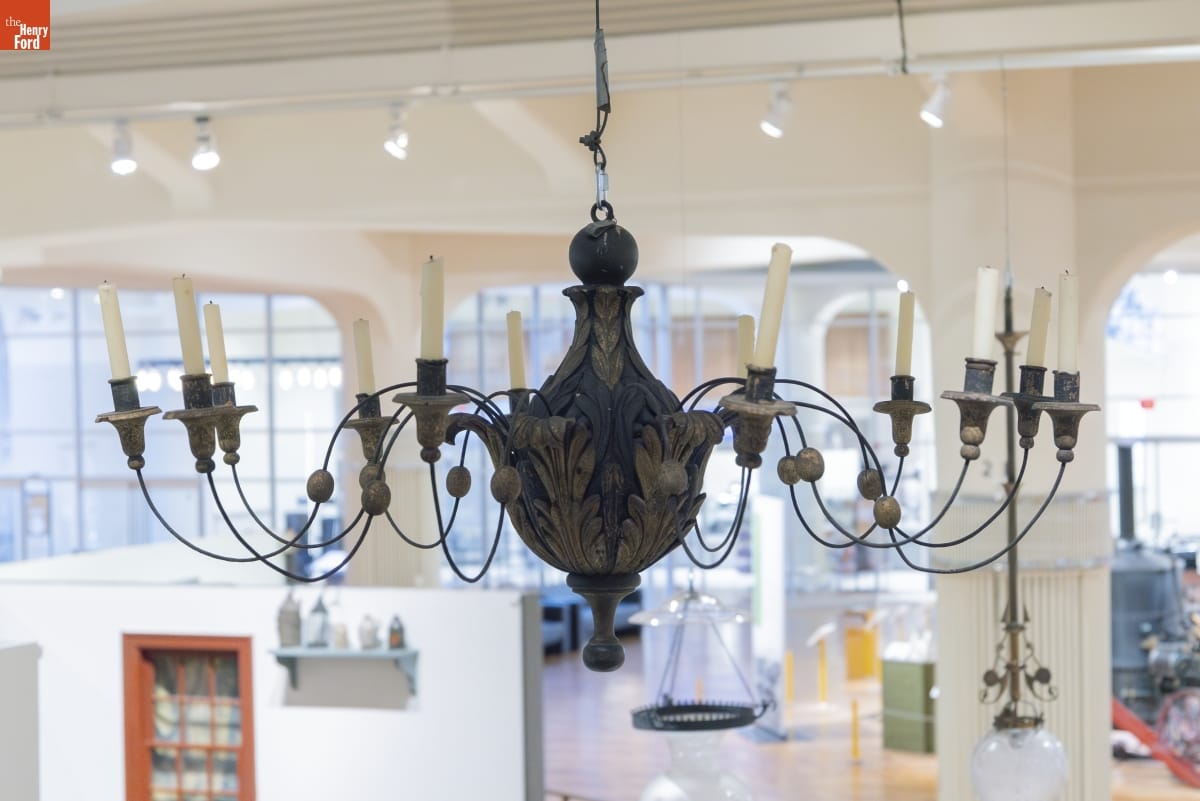 Candle Chandelier, 1800-1850