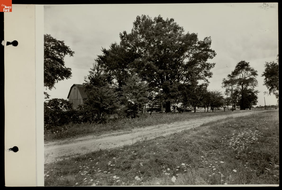 Road near Milan, Michigan, 1934