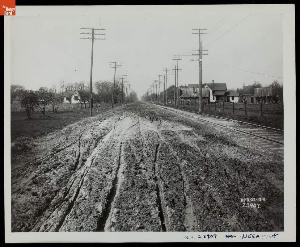 Michigan and Miller Roads, Dearborn, Michigan, 1910