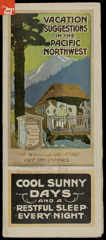 Brochure, "Vacation Suggestions in the Pacific Northwest," 1920