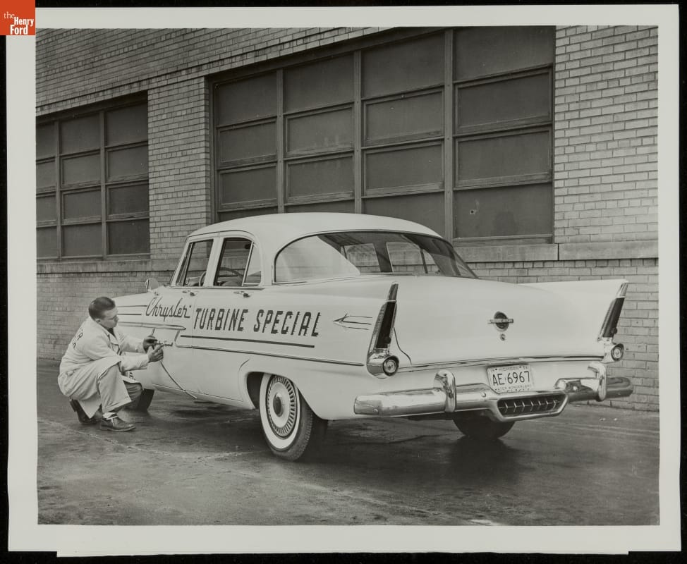Latest Version of Chrysler Corporation's "Turbine Special," 1956