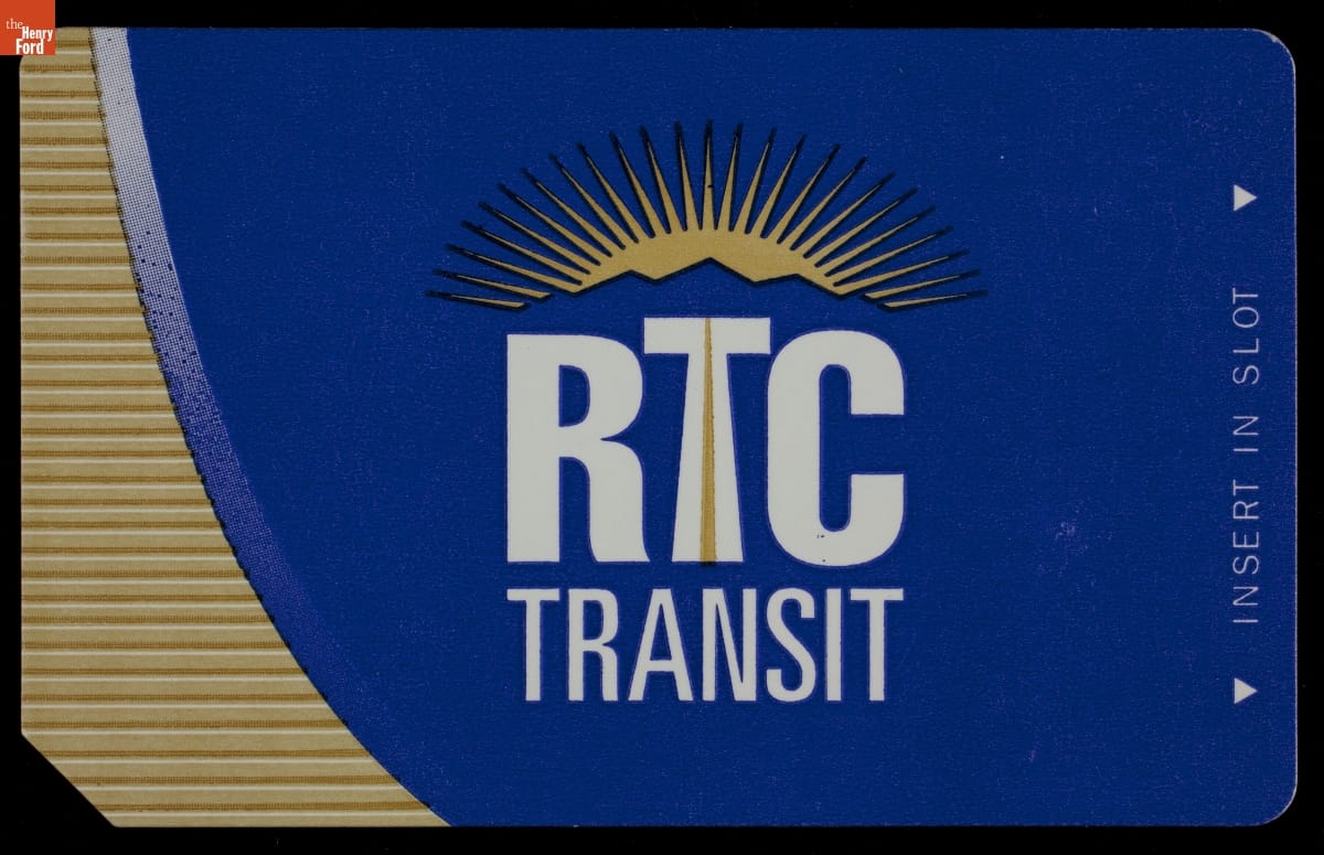 RTC of Southern Nevada Public Transit Ticket, 2010
