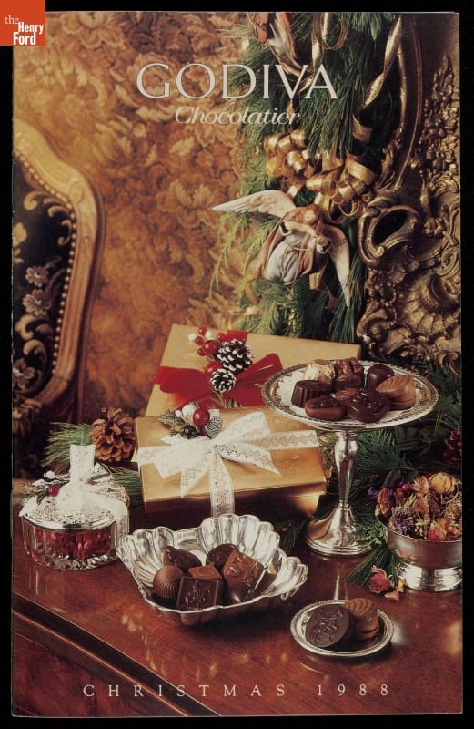 Godiva Chocolatier Christmas Catalog, 1988