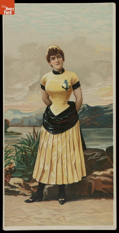 Trade Card for A. Erkenbrecher Co. Laundry Starch, 1870-1900