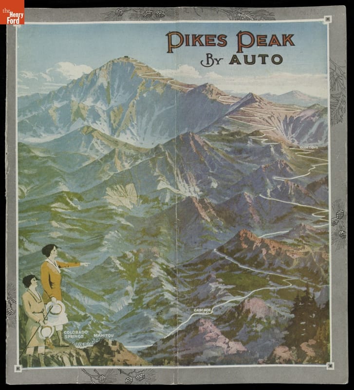 "Pikes Peak by Auto" Souvenir Brochure, circa 1925