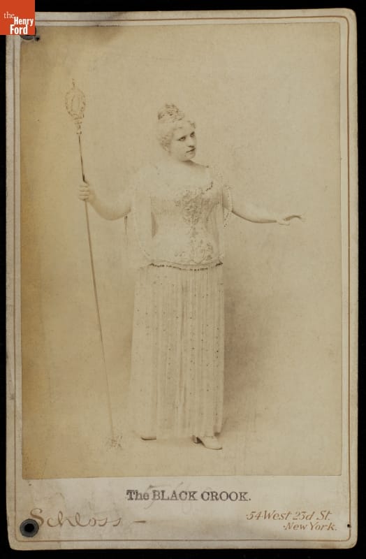 Actress Portraying Stalacta in "The Black Crook," circa 1870