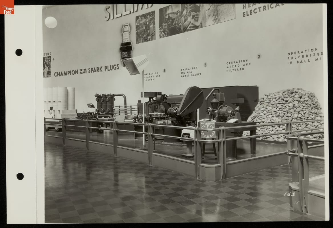 Manufacture of Spark Plugs, Ford Building, California Pacific International Exposition, San Diego, 1935