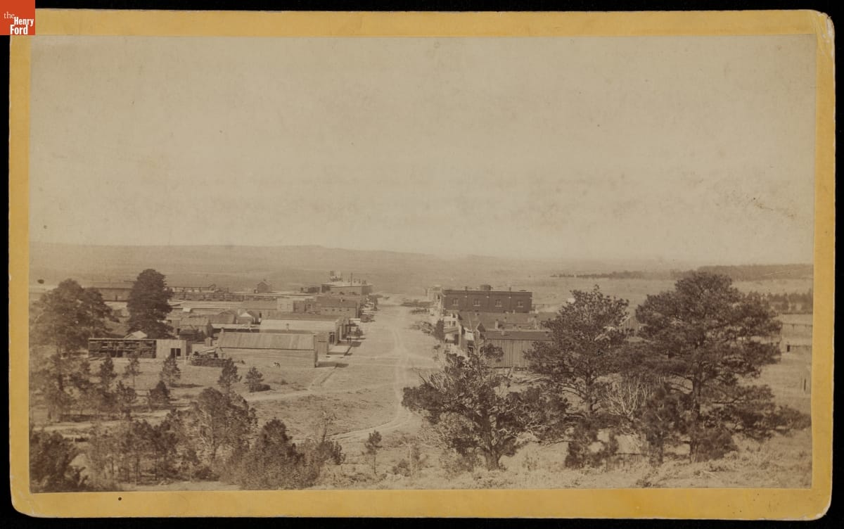 City of Newcastle, Wyoming Territory, 1890