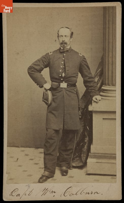 Union Army Captain William Colburn (in 1st Lieutenant Uniform), 1861