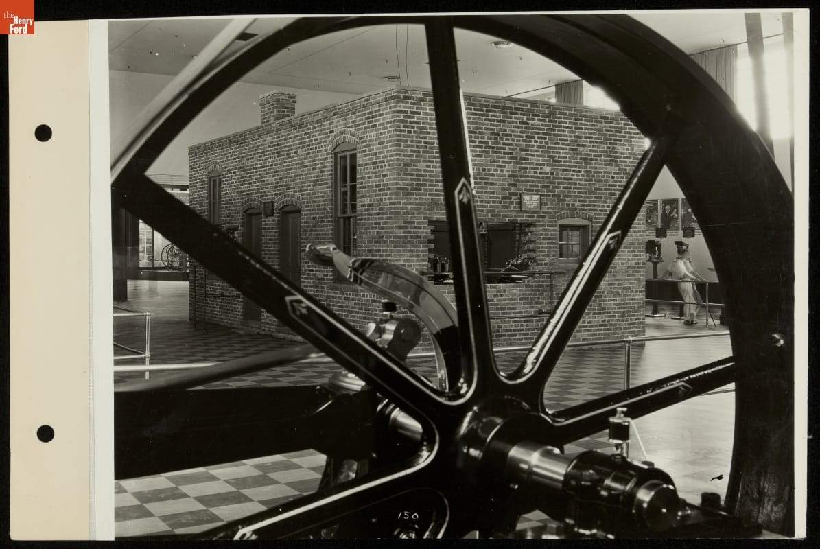 Replica of 58 Bagley Avenue Shop, Ford Exhibition Building, Century of Progress International Exposition, Chicago, Illinois, 1934